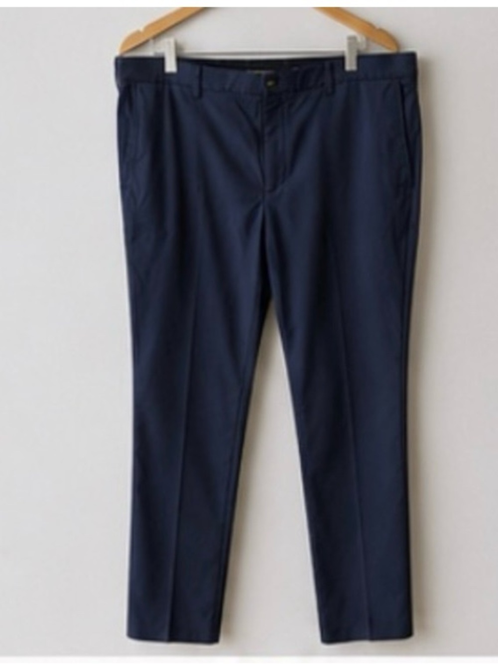 Jos A Bank Traveler Tailored Fit Pants Mens 44x29 Navy Stretch